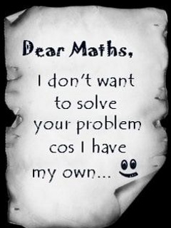 Dear maths