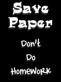 Save paper