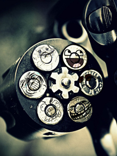 Smiley bullets