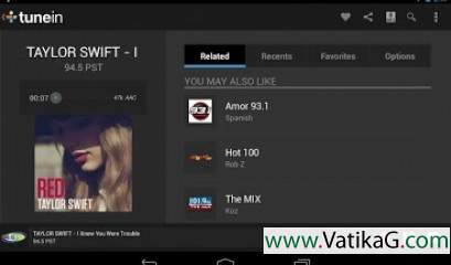 Tunein radio