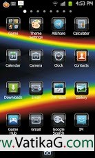 Blackberry theme go launcherex