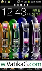 Glass f theme