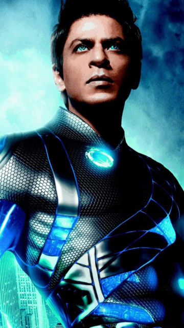 Shahrukh khan in ra one 