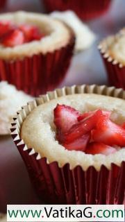 Strawberry muffins 