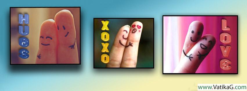 Love finger fb cover