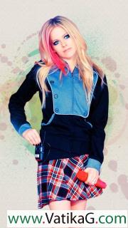 Avril lavigne colorful