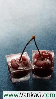 Frozen cherry