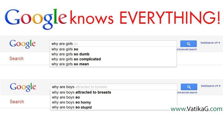 Google knows everythings