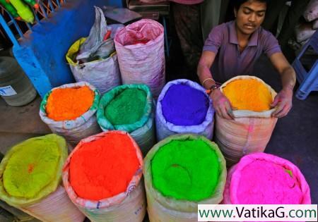 Holi all colors