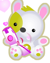 Animated lovely teddy