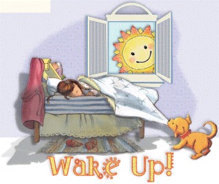Wakeup good morning cute animations