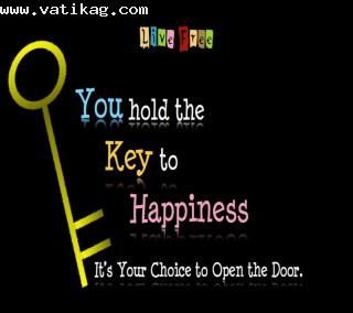 Happiness key