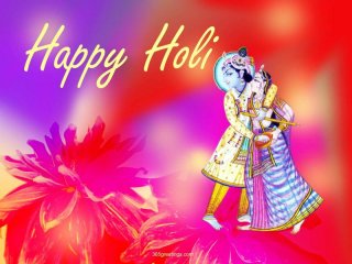 Holi joy of color