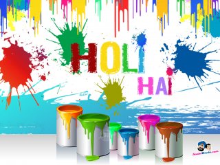 Indian holi dhulendi