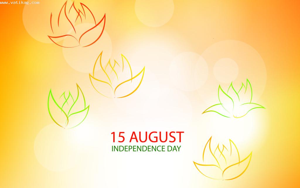 Happy 15th august independence day hd wallpaper