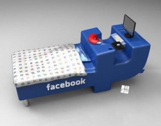 Facebook bed funny picture