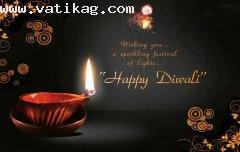 Happy diwali wishing quote image