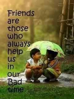 Friend always help us