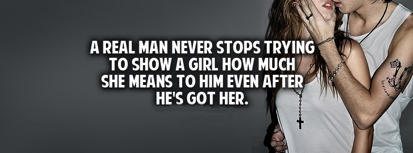 A real man