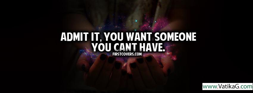 Admit it