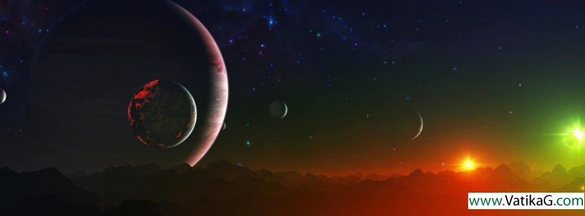 Outer space fb cover