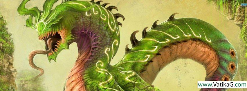 Green dragon fb cover