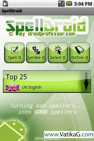 Spelldroid lite