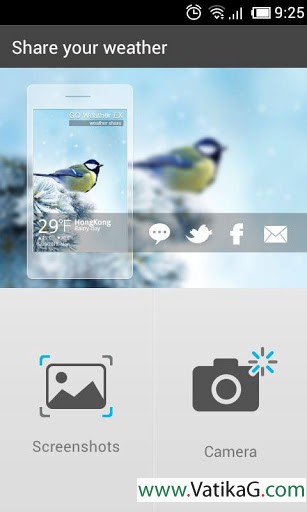 Camera plugin go weather ex