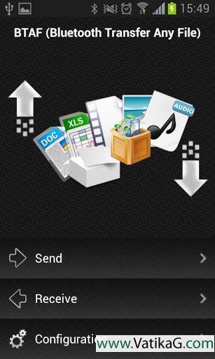 Bluetooth transfer any file