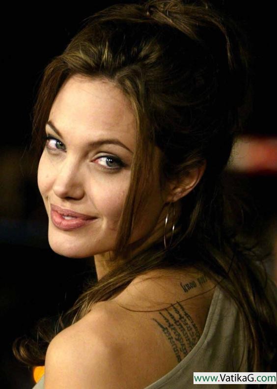 Angelina jolie tattoo