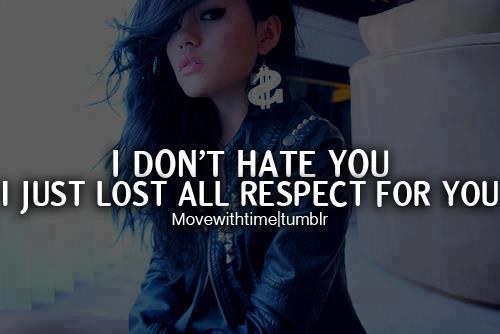 Respect