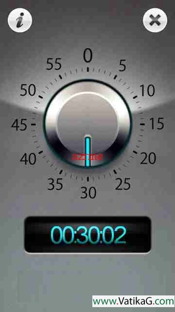 Egg timer touch