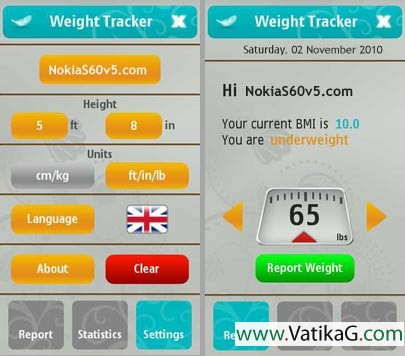 Blstream weight tracker