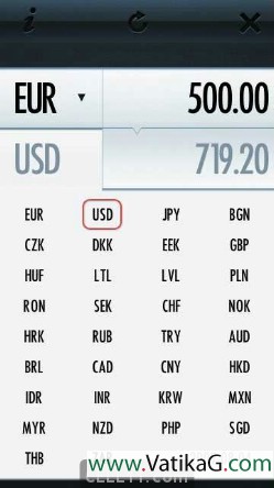 Currencies touch