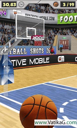 Basketball shots 3d