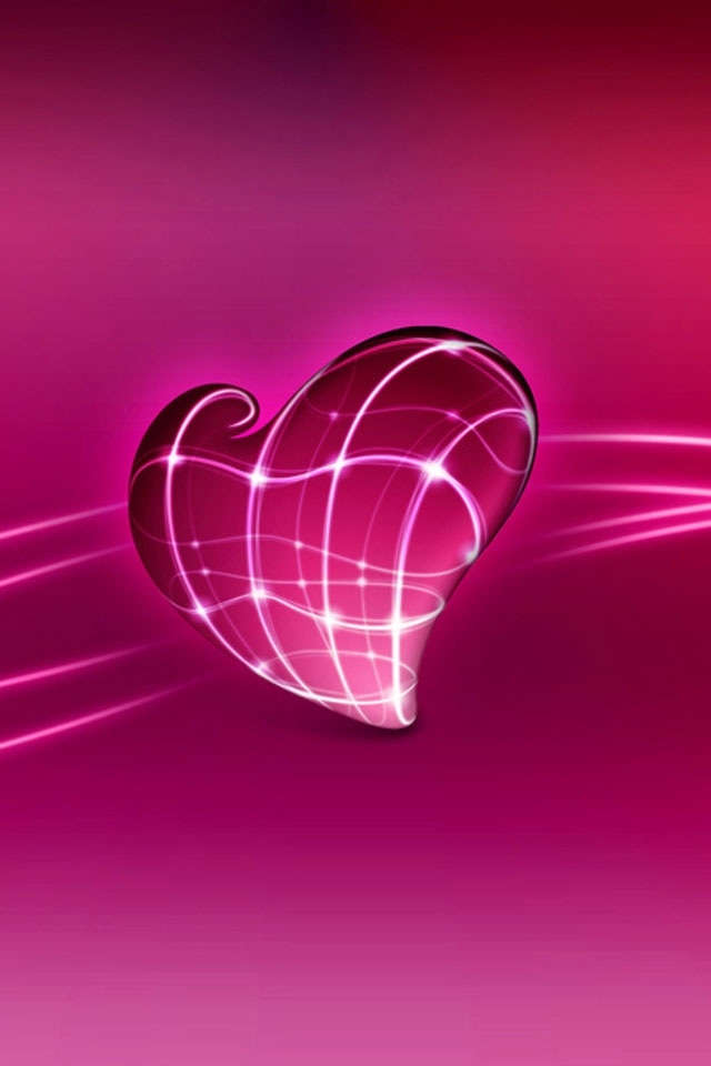 Digital love heart 