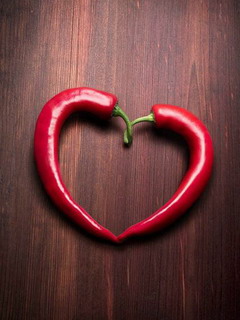 Heart chili 