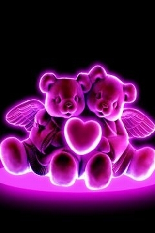 Animated teddy love
