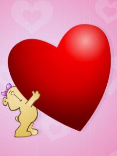 Teddy heart