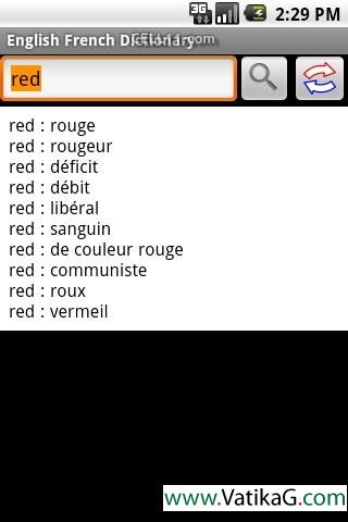 English french dictionary