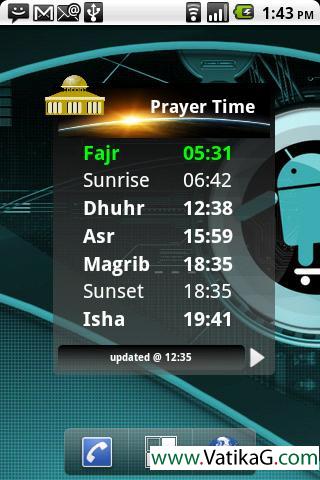 Prayer time