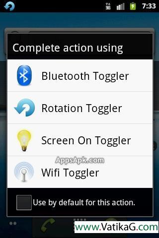 Bluetooth toggler