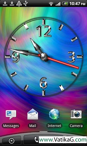 Cool clock free live wallpaper