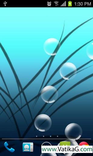 Bubbles live wallpaper free