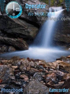 3d water s60v3 theme