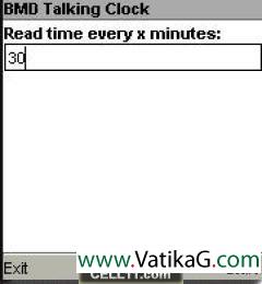 Bmd talking clock