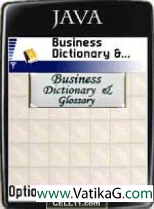 Business dictionary and glossary