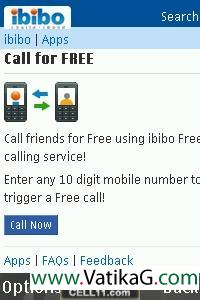 Ibibo call for free