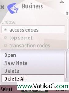 Secure notes