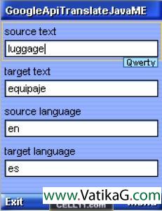 Google translation app